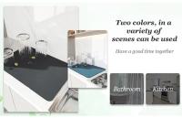 Alfombra De Cocina Grande Absorbente Y Antideslizante Para Café Matriz De Drenaje Rápido Y Ecológica Para Baño Y Mesa - details 3