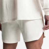 Nuevos Shorts De Correr Para Hombre Secado Rápido Fitness Gimnasio Verano Pantalones Cortos Deportivos Para Playa Y Ejercicio En Color Sólido Talla Verdadera - details 26