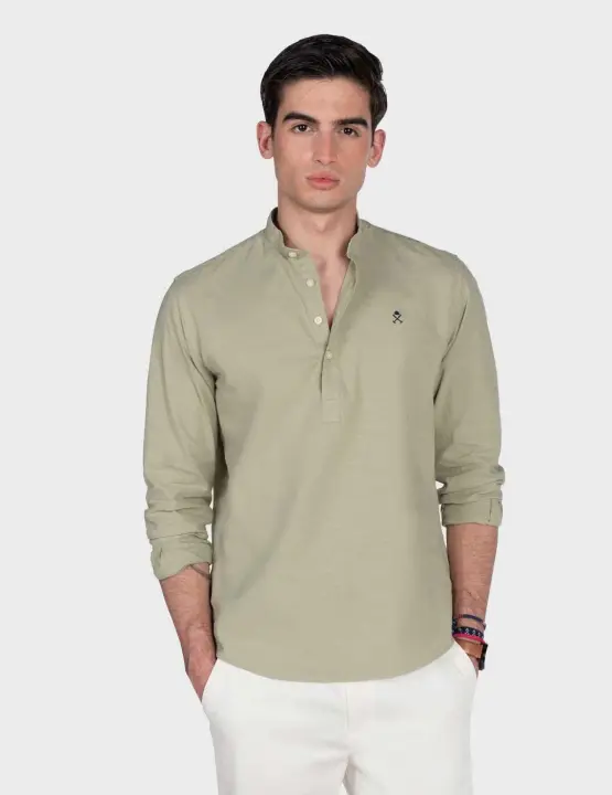Harper & Neyer Valley polo verde para hombre - 1