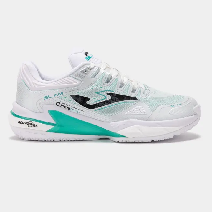 Zapatilla Pádel Hombre Joma Slam 2402 Blanco Confortable - 1