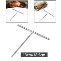 Herramienta De Crepe En Forma De T Espátula Para Harina De Tortilla Acero Inoxidable Para Cocina Doméstica Restaurante Comedor - details 3