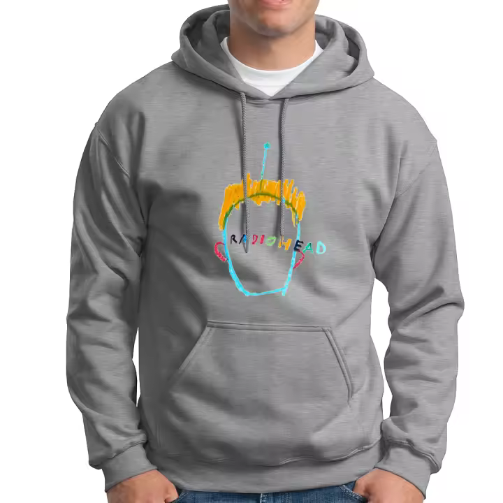 Sudadera con capucha Radiohead. Musica. Rock and roll. Varios colores. Todas las tallas. - 1