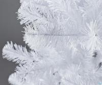 MEJORADA Árbol de Navidad blanco Artificial Abeto de Hoja Espumillón 120-180cm Arboles C/Soporte Metálico - details 1