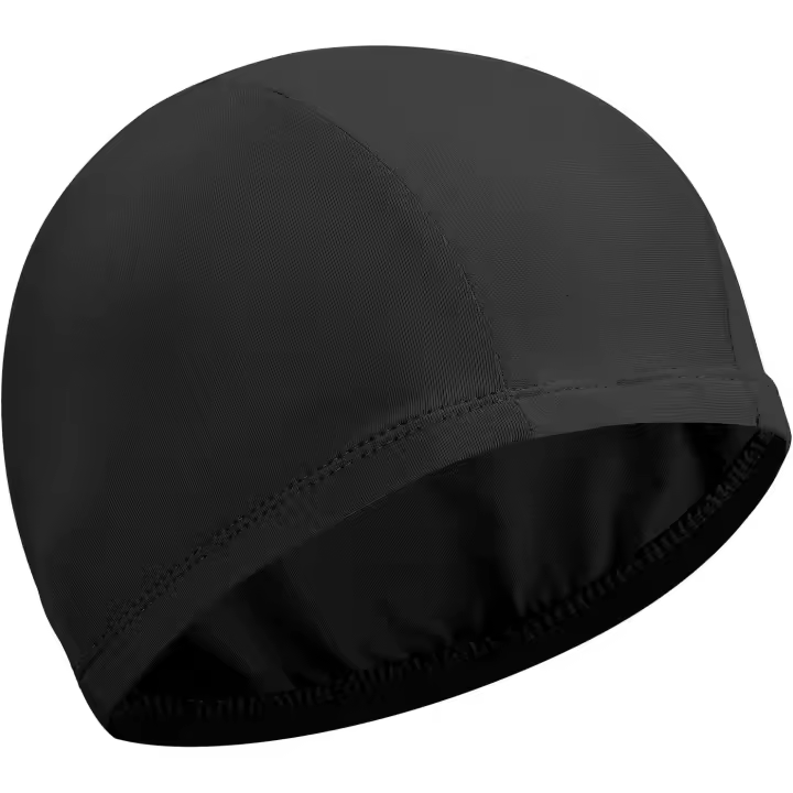 Gorro de baño de tela elástica, gorro de baño antideslizante, gorro de piscina de nailon suave, gorro de baño para mujeres, hombres, adultos y niños, gorro de baño para nadar - 1