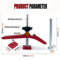 Bloque De Presión Fijo Para Trabajos De Carpintería 1 Pieza Herramienta DIY Con Ranura T-Formada Bloque De Posicionamiento Rápido Y Fijador De Bloque De Madera - details 1