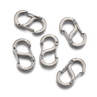 4pcs Cerraduras De Langosta De Acero Inoxidable Color Oro Con Forma S De Conector Y Hebilla Para Joyería Y Encadenados - details 1