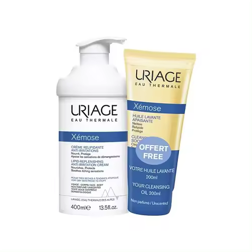 Uriage Xemose Crema 400Ml Anti-Irritaciones + Regalo Oil 200 - 1