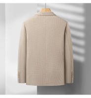 Traje De Lana De Alta Gama Para Hombre 2025 Chaqueta De Negocios Casual Elegante Tres Piezas Adecuado Para Fiestas Y Ocasiones Elegantes - details 9