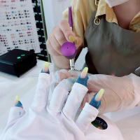 Kit De Pistoleta Aire Airebrush Para Uñas Con Compresor Portátil Pintura De Uñas Y Artesanías Herramienta De Belleza Multifuncional Recargable Metal - details 9