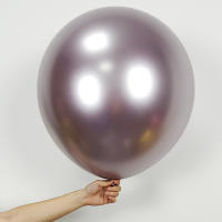 Globos De Látex Grandes De 18 36 Pulgadas Dorados Platinos Cromados Para Decoración De Bodas Cumpleaños Fiesta Helio - details 4