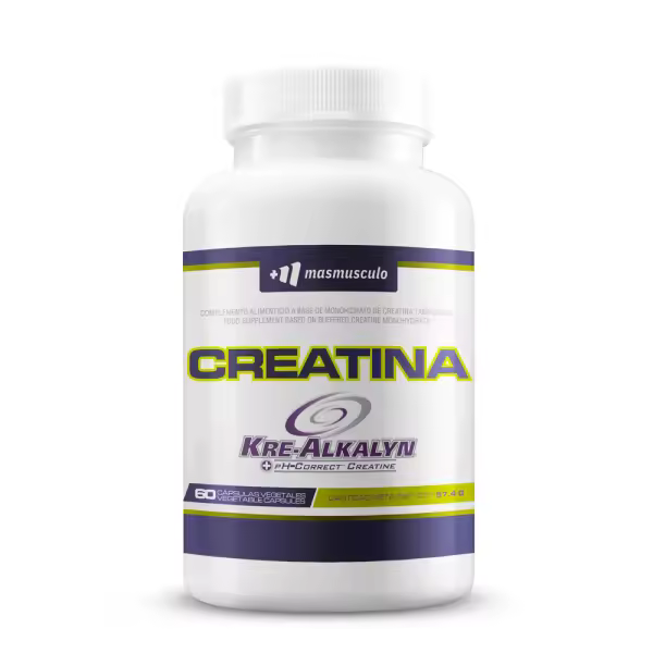 Creatina Kre-Alkalyn® - 60 Cápsulas Vegetales de MM Supplements - 1