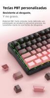 Teclado De Juego X85 ATTACK SHARK Inalámbrico Con Botones De Meta RGB Bluetooth Tri-Modo Mecánico Hot-Swap/Poder Duradero - details 10