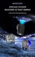 Mini Afeitadora Eléctrica Para Hombres Recargable Uso Dual Seco-Húmedo Afeitadora De Barba Portátil Lavable Y Recargable Epilador De Rostro - details 0