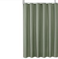 Cortina de Ducha para Bañera Cortinas Baño Tela Impermeable Poliéster con 12 Ganchos Lavable a Máquina 180 x 200cm - details 0