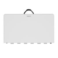 Mesa cuadrada plegable blanco 94x94x74 cm Lifetime - details 1