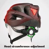 Casco De Bicicleta X-TIGER Para Adultos Con Luz Trasera LED Modo Doble Gafas Ajuste 58-62cm Ligero Y Transpirable Para Ciclismo - details 16
