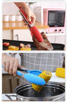 Pinza Para Carne De Acero Inoxidable 7/9/12 Pulgadas Con Mango De Silicona Antideslizante Para Barbacoa Y Cocina Accesorios De Fiesta - details 8