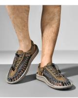 Sandalias Romanas de Cuero Genuino para Hombre - Varios Modelos y Tallas – Zapatos de Verano Casuales para Playa y Exterior, Cómodos y Transpirables - details 4