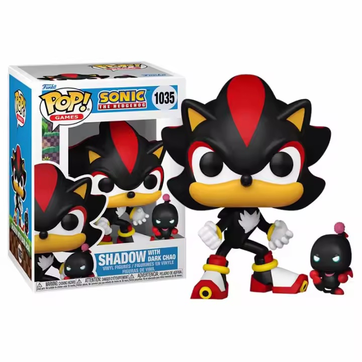 Funko Pop! Sonic The Hedgehog, Shadow with Dark Chao 1035 - 1