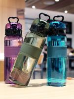 Botella Deportiva De 500ML Portátil Para Estudiantes Y Viajes Resistente Al Calor Con Correa De Goma Para Ejercicio Y Uso Diario En Exteriores - details 0