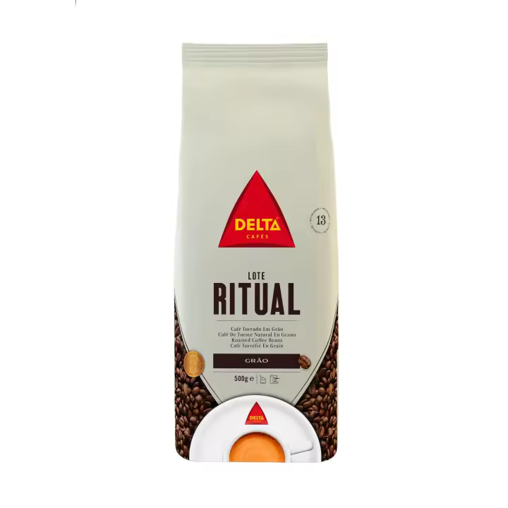 Delta Cafés Ritual  - Café en Grano Natural 500 gr - Café con cuerpo y notas de frutas rojas y chocolate. - 1