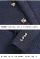 Traje De Novio 2025 Para Hombre Con Chaleco Y Pantalones Talla Regular Estilo Casual Formal Cuadros Moda Negocios Vestimenta Para Bodas Y Trabajo - details 18