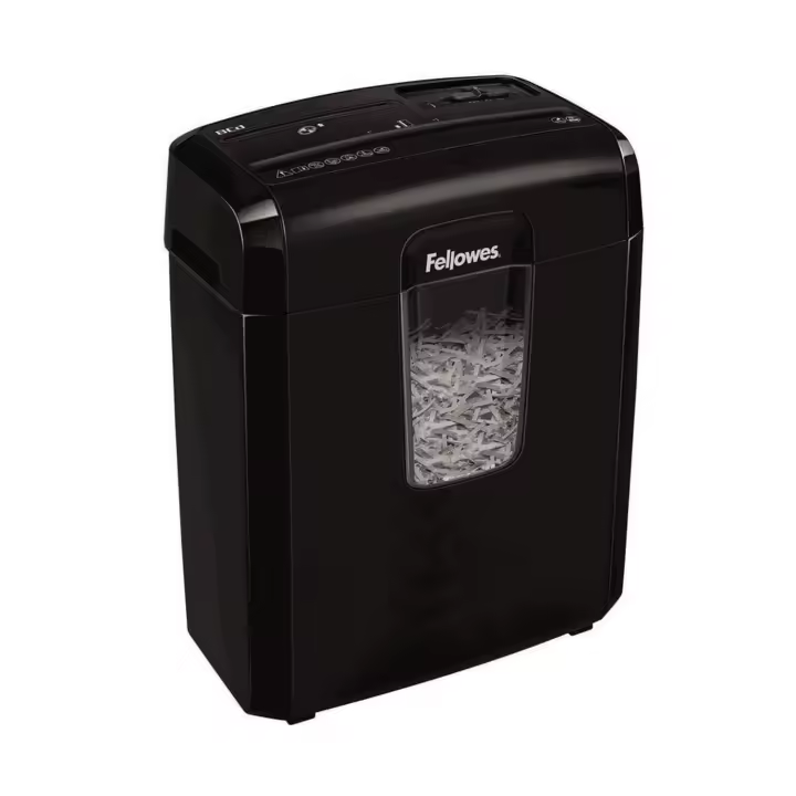 Destructora Fellowes 8CD/ Corte en Partículas de 4 x 35mm/ Negra - 1