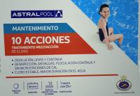 Cloro10 Acciones ASTRALPOOL de Disolución Lenta y Continua - Tratamiento Multiacción 5kg - Ideal para Gresites y Filtros de Arena - Tratamiento de Agua para Piscinas y Spas - details 1