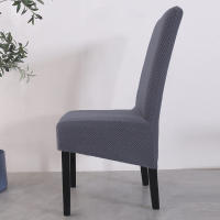 Cubierta De Silla Jacquard Talla XL Con Espalda Para Bodas Y Comedor Cubierta De Asiento Moderna Resistente Al Envejecimiento Para Sillas De Cocina - details 18