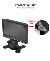 Cámara De Visión Trasera Universal Para Coche Camión Con Monitor 24V Visión Nocturna Infrarroja Cámara Retrovisora De 7 Pulgadas KTYDKP - details 4