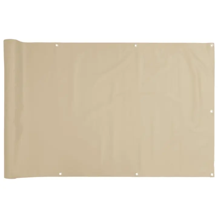 Toldo para Balcón lienzo Oxford beige 75x500 cm - 1
