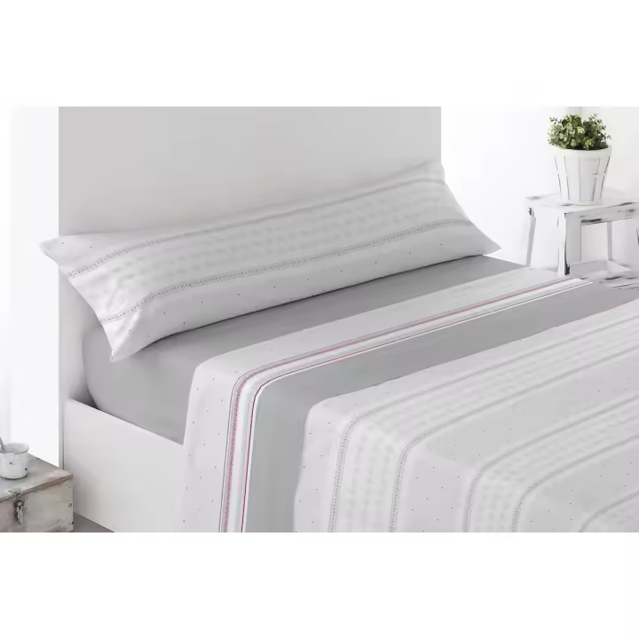 Juego de Sábanas Coralina Deza Gris 🌙 | Estilo Moderno y Calidez para tus Noches de Invierno ❄️ - 1