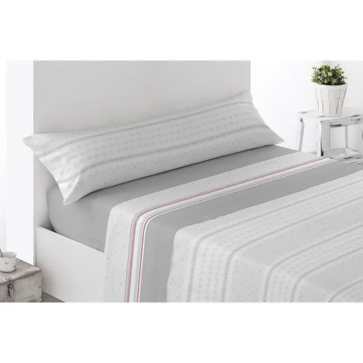 Juego de Sábanas Coralina Deza Gris 🌙 | Estilo Moderno y Calidez para tus Noches de Invierno ❄️ - 1