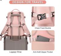 Mochila de viaje de artículo personal para mujer Aerolínea aprobada llevar en la mochila Vuelo aprobado Mochila impermeable de equipaje deportivo Mochila casual Mochila pequeña mochila de senderismo - details 4