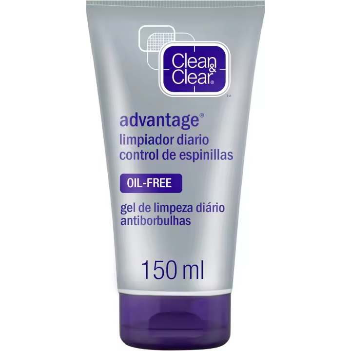 Clean & Clear Advantage Gel Limpiador Diario 150ml - 1