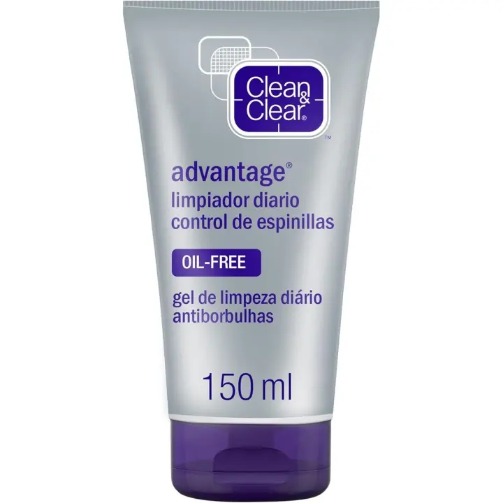 Clean & Clear Advantage Gel Limpiador Diario 150ml - 1