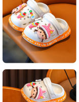 Sandalias De Baño Para Niñas Verano Dibujos Animados Lindas Y Nuevas Antideslizantes Transpirables Resistentes Al Desgaste Tallas Para 4-6 Años Colores Rosa Blanco Azul Cielo Amarillo Azul Real - details 5