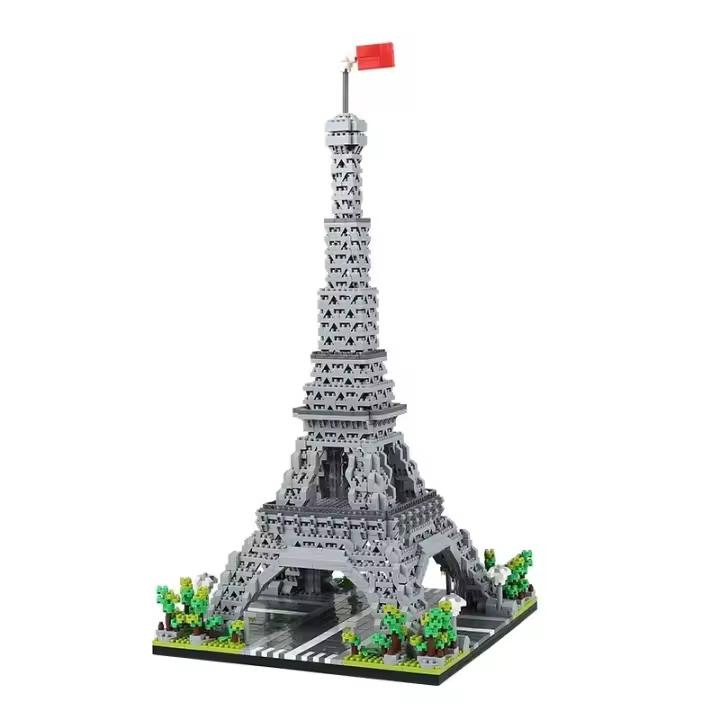 Bloques De Construcción Creativos 3585PCS De La Torre Eiffel Modelos Arquitectónicos Famosos De París Juguetes De Crea Micro Para Niños Y Adultos - 1