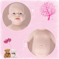 Muñeca De Bebé Reborn Realista De Silicona 100% IVITA WB1555 14.56 Pulgadas 1.65 Kg Muñeca De Bebé De Niño Suave Para DIY Y Juegos Educativos - details 15