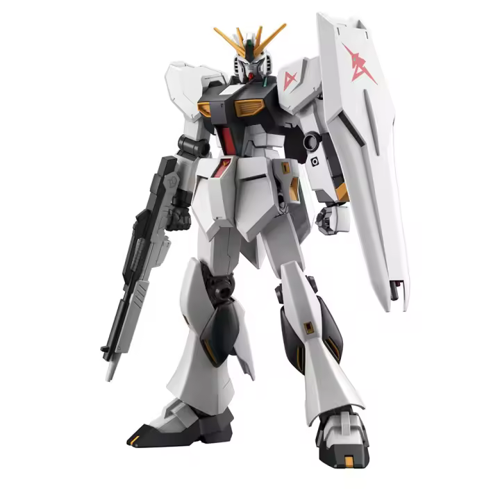Bandai Gundam - EG - RX-93 Nu Gundam 1/144    - Montaje Fácil - Piezas Pintadas - No requiere pegamento - 1