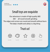 Juego De Carriles Para Coches Y Trenes Educativo Para Niños Con Modelos De Animales Y Espacio Rocket Interactivo ABS No Requiere Baterías Adecuado Para Edad 6-12 Años - details 11