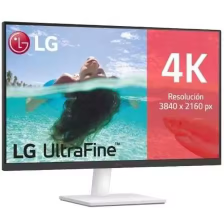 Monitor Profesional Polivalente LG UltraFine 27US500-W 27"/ 4K/ Multimedia/ Blanco - 1