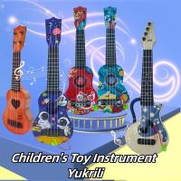 Guitarra De Cuerdas Para Niños Juguetes Musicales Iniciación Nivel Bajo Puzzle Y Instrumentos Musicales De Plástico ABS - details 0