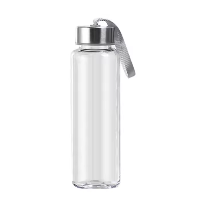 Botella De Agua Portátil Transparente De Plástico Para Deporte Y Viajes Ideal Para Ciclismo Y Senderismo Adultos - 1