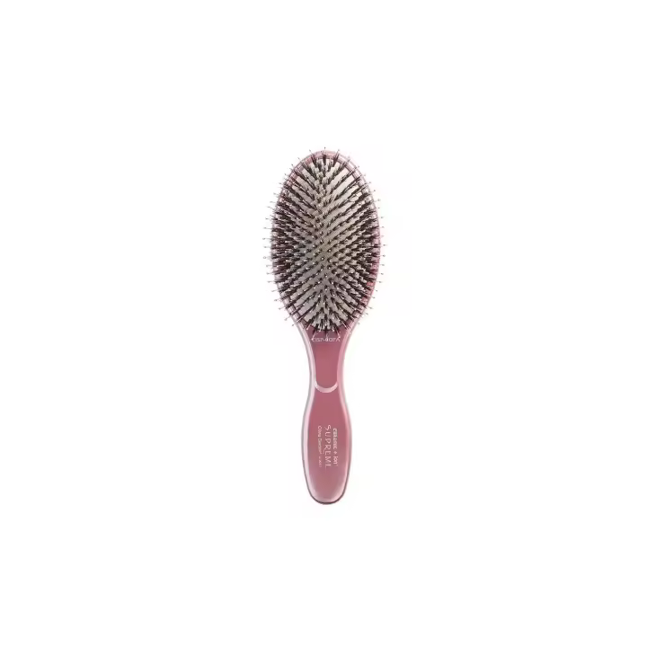 OLIVIA GARDEN  Cepillo Cabello Profesional Ceramic + Ion Supreme Combo – Color Rosa - Metal Pink -  Pink Collection - 1
