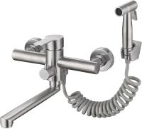 Grifos de cocina de acero inoxidable 304, rotación de 360 ​​grados, grifos de agua fría y caliente, grifos cepillados, varios estilos para elegir - details 2