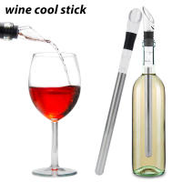 Varita De Enfriamiento Para Botella De Vino Y Cerveza Acero Inoxidable Aerator Stopper Para Bebidas Herramienta De Barra - details 0