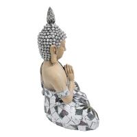 CAPRILO REGALOS & DECORACIÓN Figura Decorativa de Resina "Buda Sentado Exterior". Adornos y Esculturas. Regalos Originales. Decoración Hogar. 32 x 22 x 47 cm. - details 3