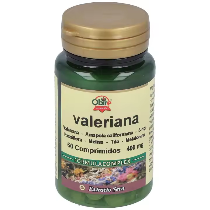 Valeriana Complex 400 Mg Extracto Seco 60 Comp - 1