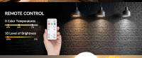 Bombilla LED Recargable Con Control Remoto E27 Batería Operada Sin Cable Dimmable Con Timer Para Lámparas 2200mAh - details 1